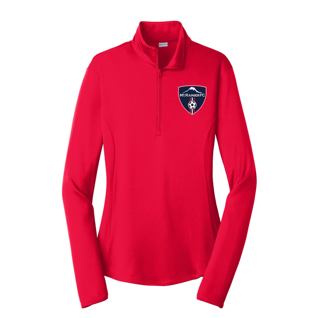 MRFC | Power Emblem Women's 1/4 Zip Pullover